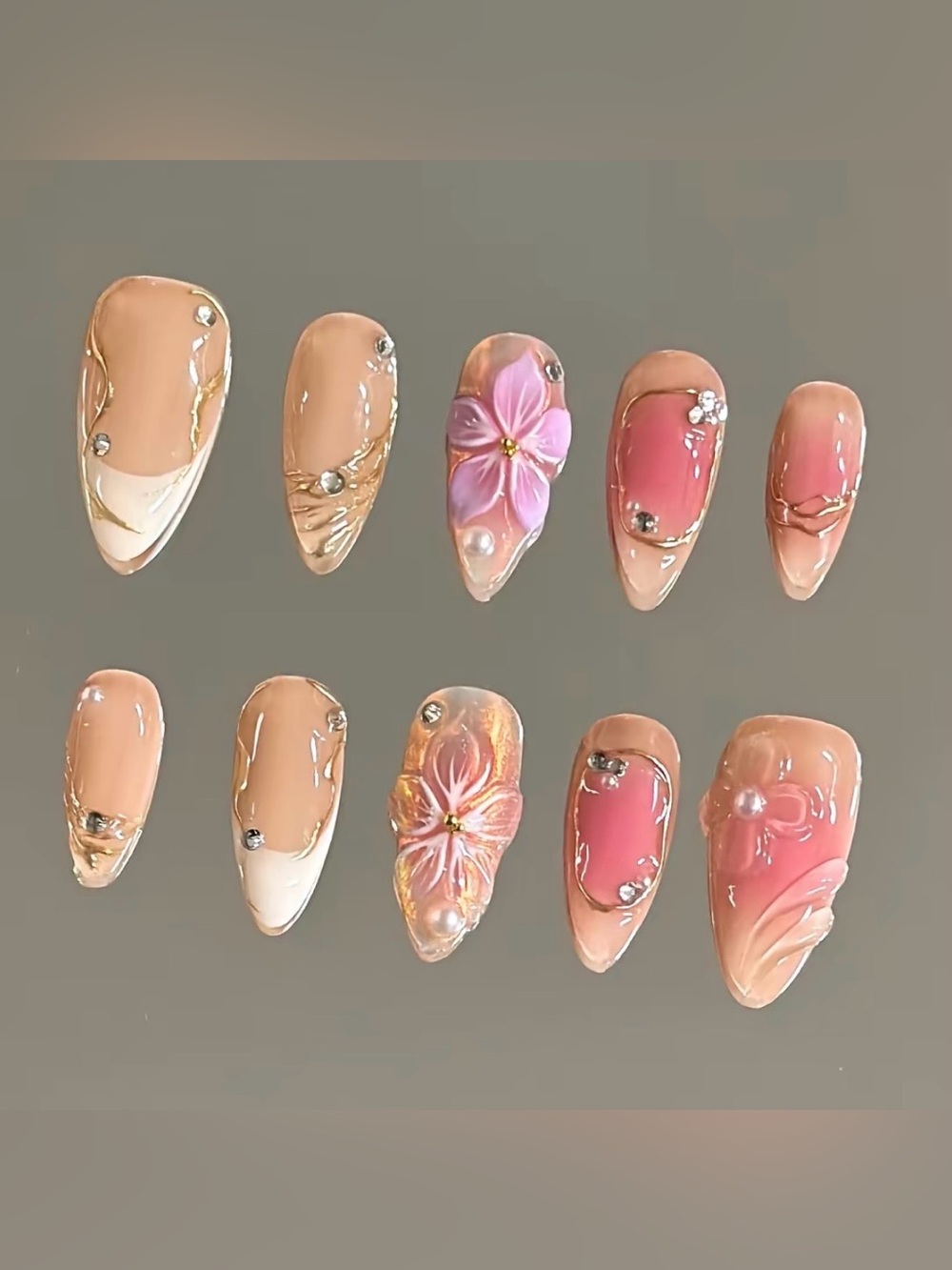 NailVesta Press-On Nail Set - Pinky Promise